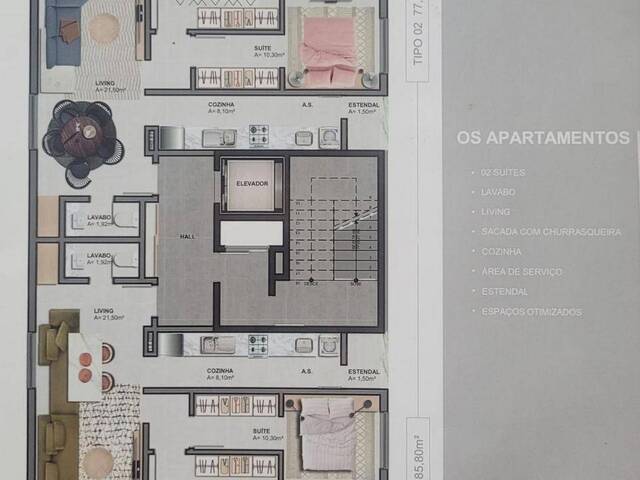 Apartamento para Venda em Porto Belo - 5