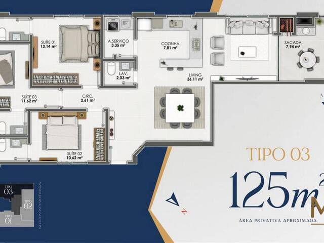 Apartamento para Venda em Porto Belo - 4