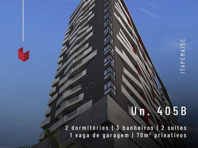 #M72 - Apartamento para Venda em Itapema - SC