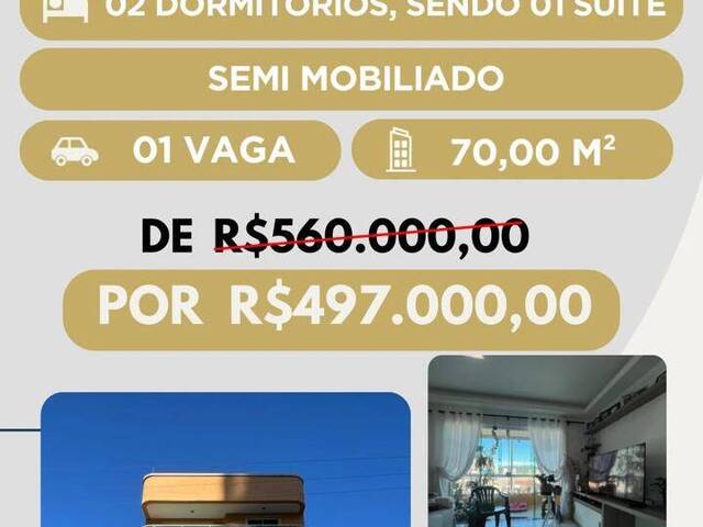 #M692 - Apartamento para Venda em Porto Belo - SC
